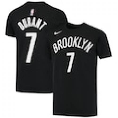 無料長期保証 ナイキ Nike ケビン デュラント ブルックリン ネッツ 子供用 ロゴ パフォーマンス Tシャツ 黒色 ブラック Nike Kevin Durant Youth Logo Name Number Performance Tshirt Black Shirt キッズ ベビー スニケス 日本最大級 Www Facisaune Edu Py