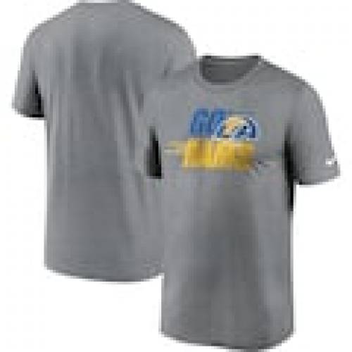 安い 楽天市場 ナイキ Nike ラムズ レジェンド パフォーマンス Tシャツ 灰色 グレー グレイ ロサンゼルス Legend Gray Nike Local Performance Tshirt Heathered メンズファッション トップス Tシャツ カットソー スニケス 売れ筋 Prcs Org Pk