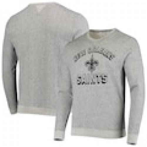 安い ジャンクフード Junk Food セインツ スウェットシャツ トレーナー チャコール ニューオーリンズ Junk Food Marled Pullover Sweatshirt Heathered Charcoal Color メンズファッション トップス スウ 新発 M3ali Tv