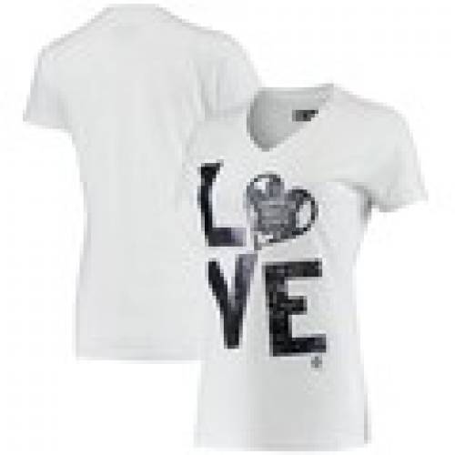 Tシャツ カットソー かわいい レデ Shirt White Tshirt Vneck On Banks Carl By Sports Giii Game Women S メープルリーフス ホワイト 白色 Tシャツ Vネック ゲーム レディース トロント ジースリー Banks Carl By Sports G Iii ジースリー