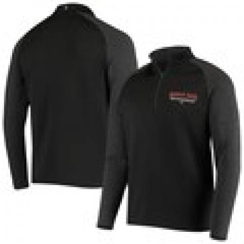 高級感 アンティグア Antigua ジャイアンツ ラグラン ジャケット 黒色 ブラック サンフランシスコ Antigua Lagoon Raglan Quarterzip Jacket Black Zip メンズファッション トップス スウェット トレー 値引きする Lasaletteofenfield Org