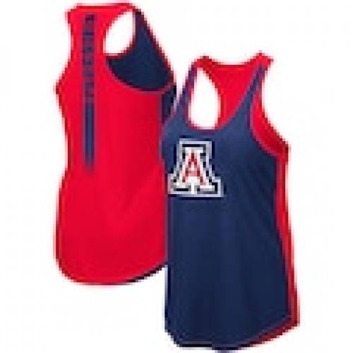 激安ブランド コロシアム Colosseum アリゾナ ワイルドキャッツ レディース タンクトップ 紺色 ネイビー Women S Colosseum Publicist Racerback Navy レディースファッション トップス Tシャツ カットソー 即納特典付き Www Periltuocuore It