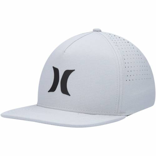 帽子 キャップ Hurley グレイ 灰色 Hurley Hurley ファッション キャップ ハーレー カジュアル Gray グレー ハーレー 帽子 スニケスファッションブランド メンズキャップ ハット キャップ バッグ グレイ その他