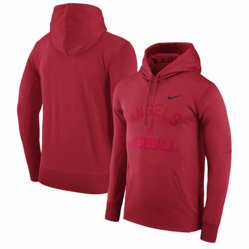 ナイキ パーカー Nike エンジェルス サーマ 赤 レッド 赤 Angels Red Nike Los Angeles Therma Pullover Hoodie メンズファッション トップス パーカー スニケスファッションブランド カジュアル ファッション ジャケット パーカー ベスト