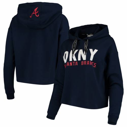 安い購入 パーカー アトランタ Sport Dkny スポーツ ダナキャランニューヨーク ブレーブス トップス レディースファッション Navy Maddie The Sport Dkny Women S ネイビー 紺色 パーカー フーディー レディース Firstbev Ng