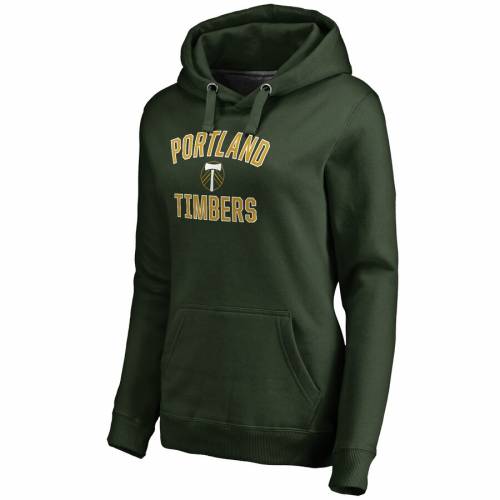 ファナティクス Fanatics Branded ポートランド ティンバーズ レディース 勝利 フーディー パーカー 緑 翠 Women S Victory Green Fanatics Branded Plus Size Arch レディースファッショ Arcprimarycare Co Uk