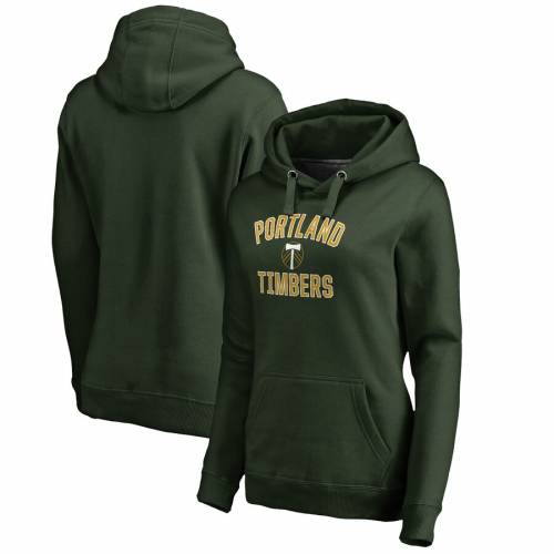 ファナティクス Fanatics Branded ポートランド ティンバーズ レディース 勝利 フーディー パーカー 緑 翠 Women S Victory Green Fanatics Branded Plus Size Arch レディースファッショ Arcprimarycare Co Uk