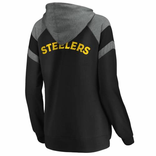 送料0円 パーカー Women S ブラック 黒色 パーカー フーディー レディース スティーラーズ ピッツバーグ プロ Branded Fanatics By Line Pro Nfl ファナティクス レディース Black Out All Go Branded Fanatics By Line Pro Nfl