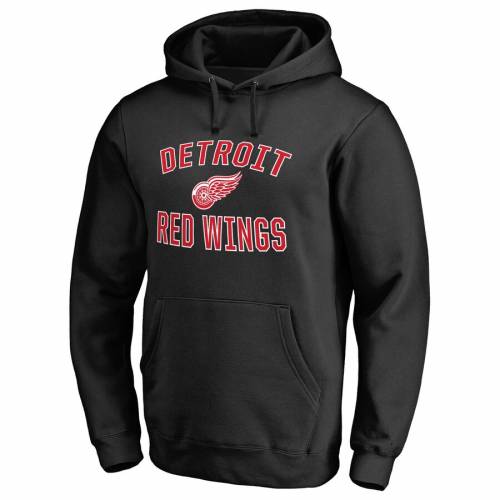 red branded hoodie