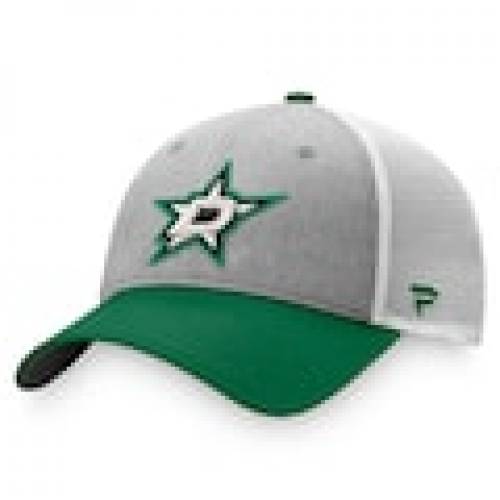 キャップファッションハットbranded トラッカーファッションブランドfanatics スターズtrucker トラッカースナップバックカジュアルファナティクスfanatics ダラスバッグ緑グリーン灰色グレーグレイメンズ Snapback Green Gray Fanatics Branded Trucker Hat
