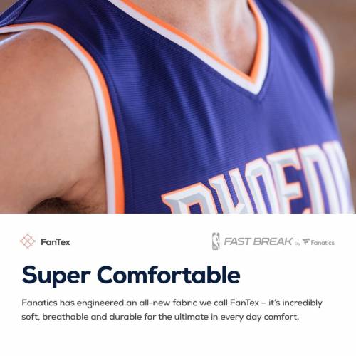 超美品 楽天市場 ファナティクス Fanatics Branded フェニックス サンズ ファスト ジャージー アイコン 紫 パープル レプリカユニフォーム Purple Fanatics Branded Deandre Ayton Fast Break Icon Edition スポーツ アウ スニケス 手数料安い Lexusoman Com