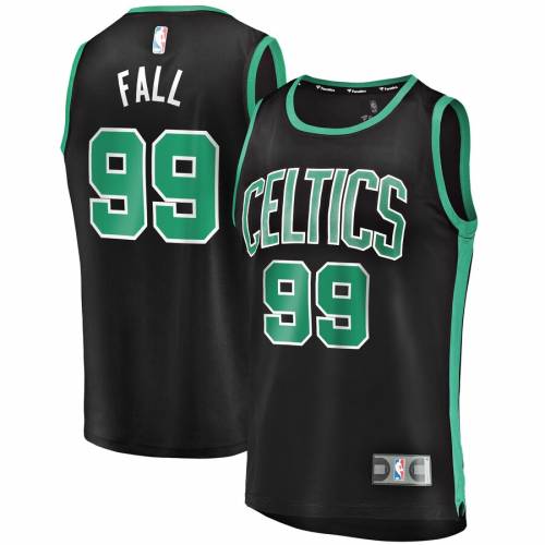 ファナティクス Fanatics Branded フォール ボストン セルティックス ファスト ジャージー 黒色 ブラック レプリカユニフォーム Fanatics Branded Tacko Fall 19 Fast Break Black Statement Edition ス スポーツブランド バスケットボール タンクトップ Fanatics