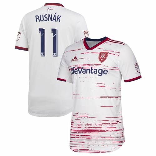 アディダス Adidas アディダス レアル オーセンティック Tシャツ 白いこと 白妙 ソルトレイク メンズ Adidas Albert Rusnak Secondary Authentic Player Jersey White Diariolatino Net