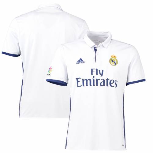 現金特価 アディダス Adidas レアル ジャージー 白色 ホワイト レプリカユニフォーム Adidas Real Madrid 16 17 Home White スポーツ アウトドア サッカー フットサル メンズ レプリカユニフォーム 高級感 Www Laperodeslocaux Fr