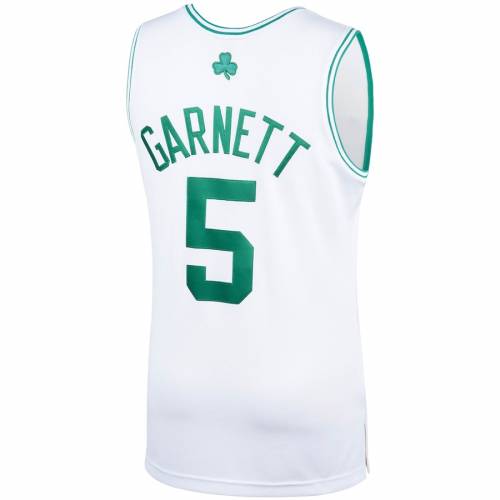 ミッチェル&ネス MITCHELL & NESS ケビン ガーネット ボストン セルティックス オーセンティック ジャージ 【 KEVIN GARNETT BOSTON CELTICS 200708 HARDWOOD CLASSICS AUTHENTIC PLAYER JERSEY WHITE 】 スポーツ