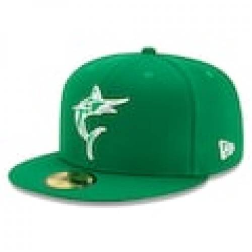 フィールド Fitted エラ New Field ハット Field Hat メンズ帽子 Green ニューエラ ファッション ニューエラ キャップ グリーン Day Kelly St 59fifty カジュアル ニューエラ 緑 マイアミ Era バッグ On 帽子 Patrick S マーリンズ メンズキャップ