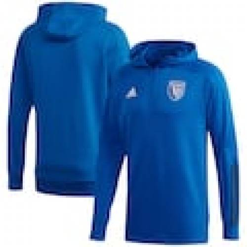 アディダス アースクエイクス パーカー ジャケット フーディー フィットネス トレーニング カジュアル アディダス ファッション パーカー トップス Adidas 青色 ブルー サンノゼ Quarterジップフーディー Adidas Travel Jacket Blue メンズファッション