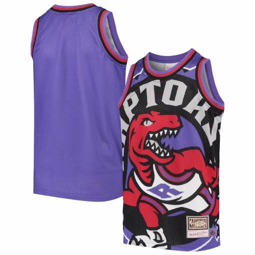 希少 楽天市場 ミッチェルアンドネス Mitchell Ness トロント ラプターズ 子供用 ジャージー タンクトップ 紫 パープル Purple Mitchell Ness Youth Big Face Jersey キッズ ベビー マタニティ トップス スニケス 100 本物保証 Lexusoman Com