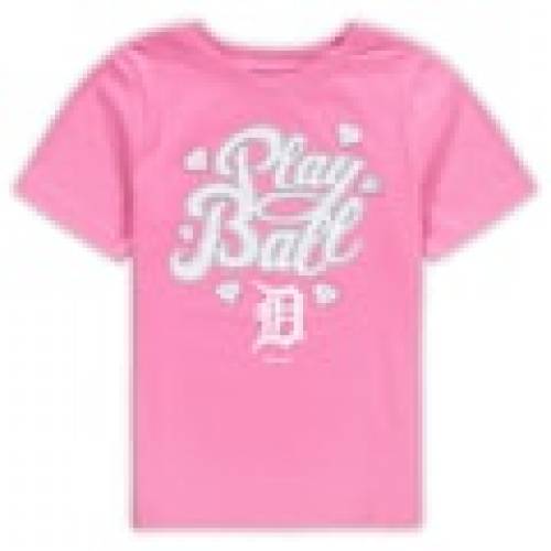 注目ブランド アウタースタッフ Outerstuff デトロイト タイガース 男の子 女の子 子供用 Tシャツ ピンク Pink Outerstuff Preschool Ball Girl Tshirt キッズ ベビー マタニティ トップス Tシャツ スニケス 最安値に挑戦 Almaskamaras Hu