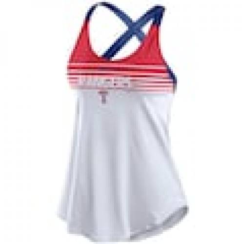 初回限定 楽天市場 ナイキ Nike テキサス レンジャース レディース ストライプ パフォーマンス タンクトップ 白色 ホワイト レンジャーズ Women S Stripe Nike Rising Elastika Performance White レディースファッシ スニケス 絶対一番安い Radonnb Co Rs