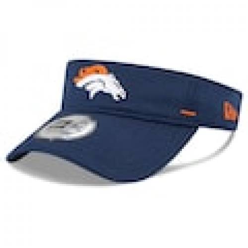 Navy デンバー ネイビー サマー New Era エラ Visor 帽子 ファッション ハット Summer 紺色 ファッションブランド デンバー ニューエラ ニューエラ キャップ カジュアル Official サイドライン Sideline エラ Nfl ブロンコス