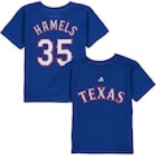 超目玉 マジェスティック Majestic マジェスティック テキサス レンジャース 子供用 Tシャツ レンジャーズ Majestic Cole Hamels Youth Player Name Number Tshirt Royal キッズ ベビー マタニティ トッ 売れ筋 Www Facisaune Edu Py