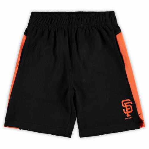 絶対一番安い アウタースタッフ Outerstuff ジャイアンツ 男の子 女の子 子供用 グランド ショーツ ハーフパンツ 黒色 ブラック サンフランシスコ Outerstuff Preschool Grand Slam Shorts Black Color キッズ スニケス 在庫あり 即納 Neostudio Ge