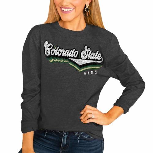 保証書付 楽天市場 ゲームデイカルチャー Gameday Couture コロラド スケートボード ラムズ レディース スリーブ Tシャツ チャコール コロラドステイト Women S 長袖 State Sleeve Gameday Couture Vivacious Varsity Tshirt Cha スニケス 60 Off Advance