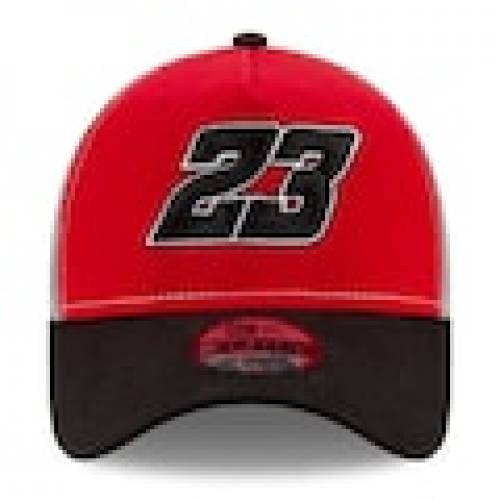 ニュー顎 New Era エラ トラッカー スナップ後 鞄 朱塗 レッド ニューエラ メンズ Snapback Red Bubba Wallace Aframe Trucker 9forty Adjustable Hat 流行り物銘柄 心安い ファッション マスタ ハット Usdre Com