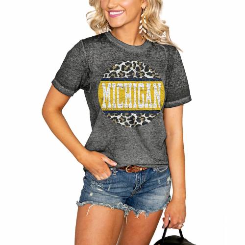 超美品 楽天市場 ゲームデイカルチャー Gameday Couture ミシガン ウルヴァリンズ レディース Tシャツ チャコール Women S Gameday Couture Scoop Score Boyfriend Tshirt Charcoal レディースファッション トップス T スニケス 人気ブランド Advance Com Ec