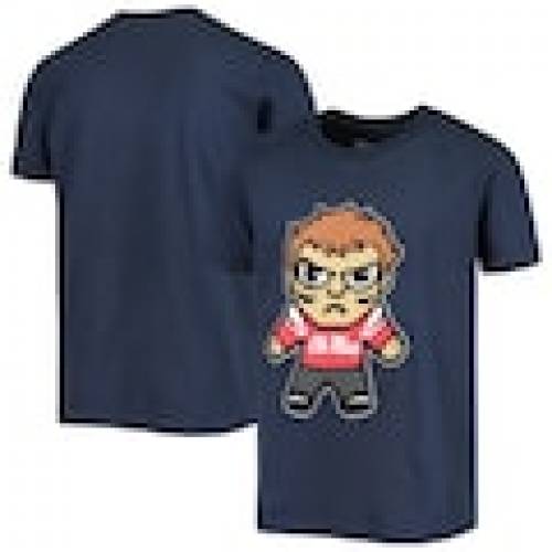 熱い販売ランキング1位 ファッションブランド カジュアル ファッション The Victory ビクトリー レベルス 子供用 Tシャツ 紺色 ネイビー ミシシッピ Victory The Youth Tokyo Dachi Tshirt Navy Shirt キッズ ベビー マタニティ トップス Tシャツ 注目ブランド