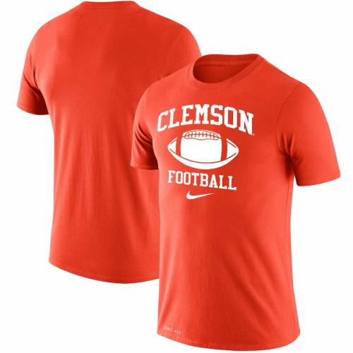 ナイキ クレムソン タイガース レジェンド パフォーマンス Tシャツ 橙 オレンジ 大きめ メンズ Legend Orange Nike Football Performance Tshirt Ice Org Br