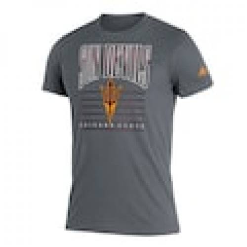 アディダス トップス カジュアル ファッション Triblend アディダス Adidas アリゾナ スケートボード デビルス グレー Tシャツ 灰色 グレー グレイ アリゾナステイト サンデビルズ State Gray Adidas Triblend Tshirt Shirt メンズファッション トップス Tシ スニケス