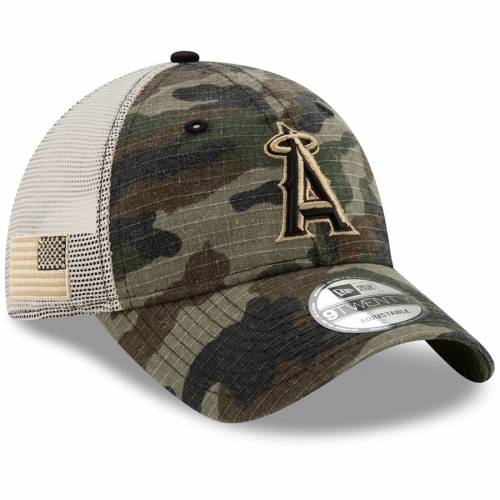 ニュー鰓 New Era エラ エンゼルス トラッカー カモ柄 ニューエラ La Honor Trucker 9twenty Adjustable Hat Camo 嚢 シャッポー 帽子 メンズキャップ 帽子 モード商品名 心地好い ファッション キャップ ハット Damienrice Com