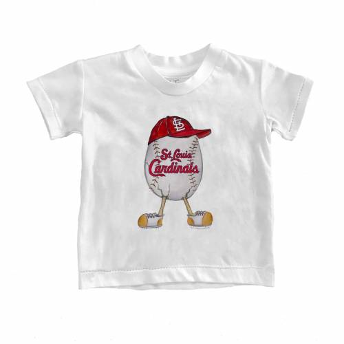 カーディナルス ベビー 赤ちゃん用 Tシャツ 白色 ホワイト セントルイス カージナルス ジュニア キッズ Tiny Turnip Toddler The Egg Tshirt White Ice Org Br