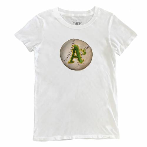 Tiny Turnip オークランド アスレチックス レディース ベースボール Tシャツ 白色 ホワイト Women S Tiny Turnip Stitched Baseball Tshirt White Paigebird Com