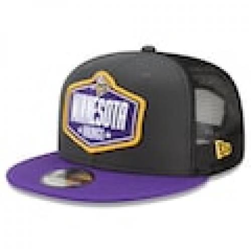 New Era ミネソタ バイキングス トラッカー スナップバック バッグ 紫 パープル ニューエラ メンズ Nfl Snapback Purple 21 Draft Trucker 9fifty Adjustable Hat Graphite Ice Org Br