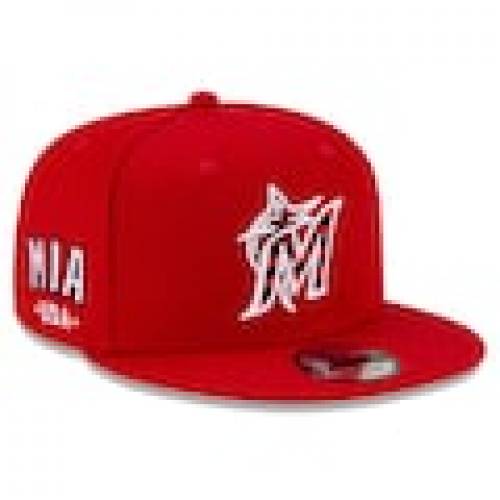 在庫有 ニューエラ Snapback ファッションブランド カジュアル ファッション Era New キャップ マイアミ 4th ハット バッグ 小物 ブランド雑貨 マーリンズ 赤 バッグ エラ スナップバック レッド ニューエラ メンズ Snapback Red 4th Of July 9fifty Adjustable