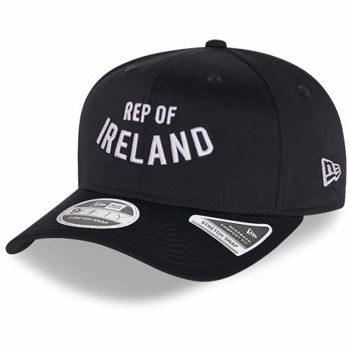 ファッションブランド カジュアル ファッション キャップ 帽子 ハット 黒色 ニューエラ New Era Era エラ チーム スナップバック バッグ 黒色 ブラック ニューエラ メンズ Team Snapback Ireland National Curve Wordmark 9fifty Stretch Hat Black スニケス