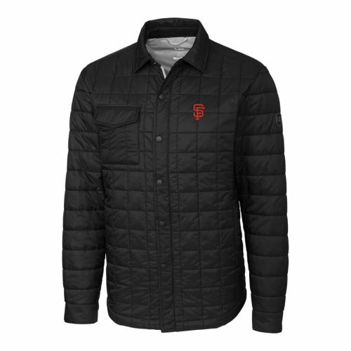 カッターアンドバック Cutter Shirt 大きめ Buck ジャイアンツ ジャケット 黒色 ブラック サンフランシスコ 大きめ Cutter Buck Rainier Shirt Jacket Black メンズファッション コート ジャケッ スニケススポーツブランド カジュアル ファッション