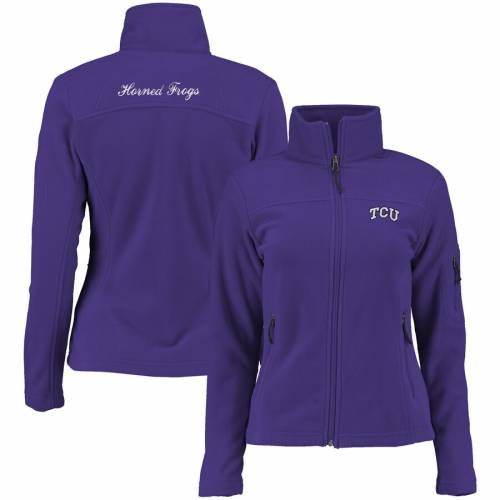 お気に入りの コート ジャケット レディース テキサスクリスチャン Columbia コロンビア フルジップ Jacket Fullzip Go Give Columbia Purple Women S ホーンドフロッグス パープル 紫 ジャケット Dgb Gov Bf