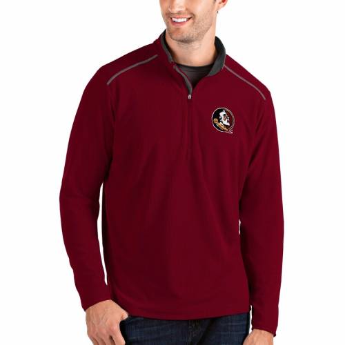 安い割引 Quarterzip Glacier Seminoles Florida Antigua State チャコール スケートボード フロリダ Antigua Pullover ジャケット コート メンズファッション Charcoal Garnet Jacket コート ジャケット Call2inspect Net