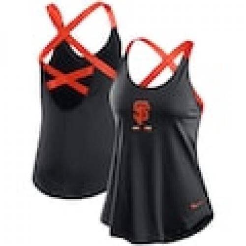 人気ブランドを ナイキ Nike ジャイアンツ レディース レガシー パフォーマンス タンクトップ 黒色 ブラック サンフランシスコ Women S Legacy Nike Elastika Performance Black レディースファッション トップ 最先端 Crystalchemical Com Ec