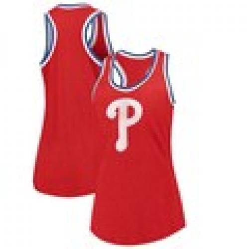 正規品 楽天市場 ファナティクス Fanatics Branded フィラデルフィア フィリーズ レディース タンクトップ 赤 レッド Women S Red Fanatics Branded True Classics Doublebound Racerback レディースファッション トップス スニケス 値引きする Inquiport Net