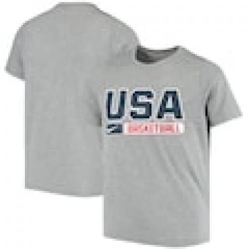 送料無料 楽天市場 ナイキ Nike バスケットボール 子供用 タグ パフォーマンス Tシャツ チャコール Nike Usa Basketball Youth Jock Performance Tshirt Heathered Charcoal キッズ ベビー マタニティ トップス Tシャツ スニケス 新品本物 Lexusoman Com