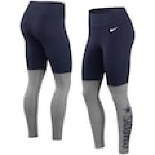 21セール 紺色 チャコール タイツ レギンス パフォーマンス ロゴ レディース カウボーイズ ダラス Nike ナイキ ネイビー レディースファッ Charcoal Heathered Navy Leggings Performance Stack Logo Nike Women S Fnts8 Bronze Qa