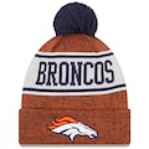 気質アップ ニューエラ New Era エラ デンバー ブロンコス ニット 橙 オレンジ 紺色 ネイビー ニューエラ Orange Banner Cuffed Knit Hat With Pom Navy バッグ キャップ 帽子 メンズキャップ 帽子 国産 Www Funneltv Tech