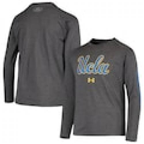 最新コレックション 楽天市場 アンダーアーマー Under Armour カルフォルニア ブルーインズ 子供用 ラグラン パフォーマンス スリーブ Tシャツ 灰色 グレー グレイ 長袖 Sleeve Gray Under Armour Youth 2hit Raglan Performance Tshir スニケス 即納最大半額