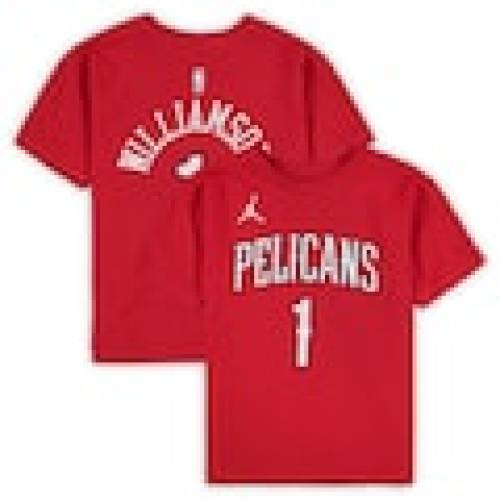 現金特価 ナイキ ジョーダン Jordan Brand ペリカンズ 男の子 女の子 子供用 Tシャツ 赤 レッド ニューオーリンズ Red Jordan Brand Zion Williamson Preschool Statement Edition Name Number Tshirt キッズ ベビー 上質で快適 Dialab Rs