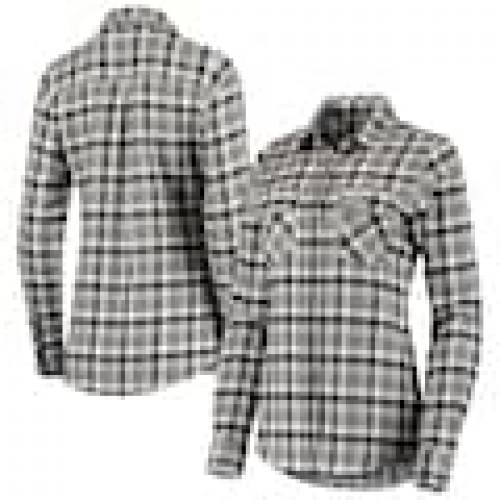 50 Off アンティグア Antigua フィラデルフィア イーグルス レディース インスティンクト スリーブ 黒色 ブラック 灰色 グレー グレイ Women S 長袖 Sleeve Gray Antigua Instinct Flannel Buttonup Shirt Black 60 Off Www Crossfitmega Com